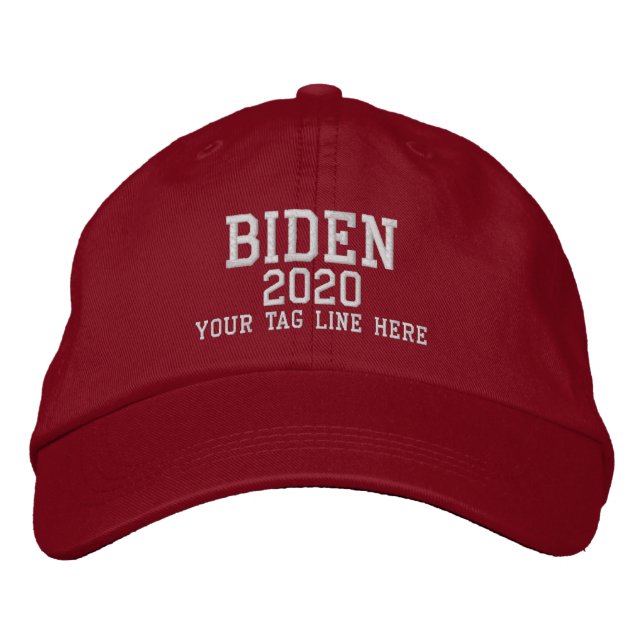 Joe Biden For President 2020 Personalised Embroidered Hat (Front)