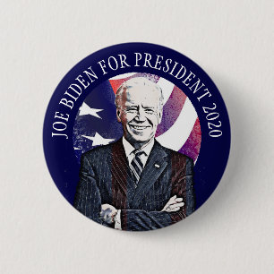 Joe Biden for President 2020 US Election Rally 6 Cm Round Badge