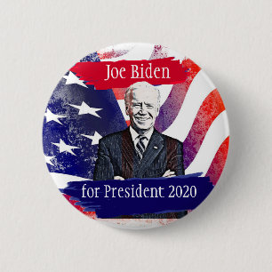 Joe Biden for President 2020 US Election Rally 6 Cm Round Badge