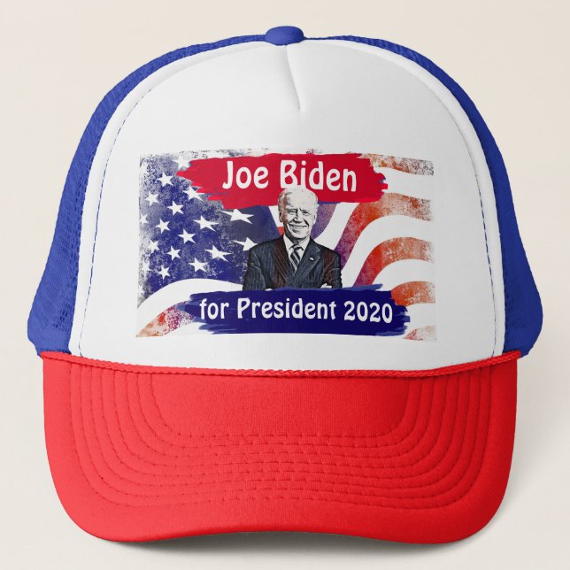 Joe Biden for President 2020 US Election Trucker Hat (Front)