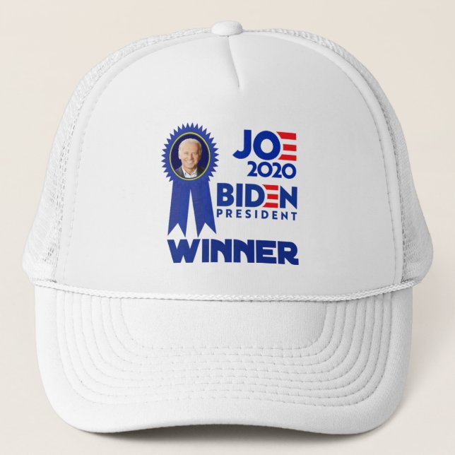 Joe Biden For President 2020 Winner Trucker Hat (Front)