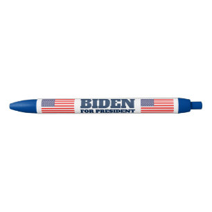 Joe Biden for president 2024 election democrat Blue Ink Pen