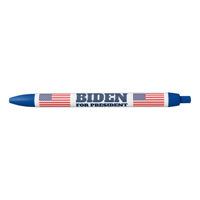 Joe Biden for president 2024 election democrat Blue Ink Pen (Front)