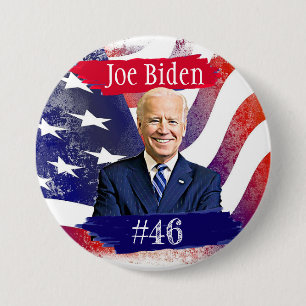Joe Biden for President 46th US 2020 Election 7.5 Cm Round Badge