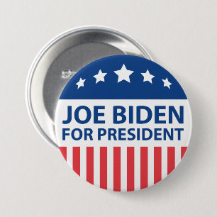 Joe Biden For President 7.5 Cm Round Badge