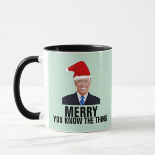 JOE BIDEN FUNNY CHRISTMAS COFFEE MUGS