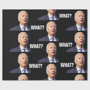 JOE BIDEN FUNNY WRAPPING PAPER