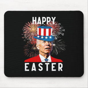 Joe Biden Happy Easter For Funny 4th Of July Mouse Mat