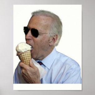 Joe Biden Ice Cream Poster