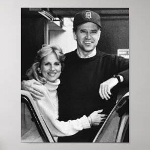 Joe Biden Jill Biden old photo Poster