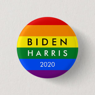 Joe Biden Kamala Harris 2020 3 Cm Round Badge
