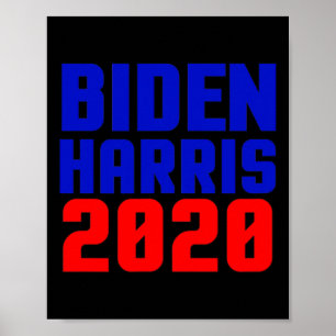 Joe Biden Kamala Harris 2020 Democratic Party Poster