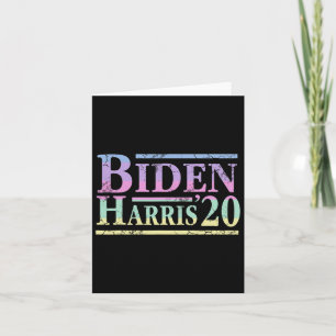 Joe Biden Kamala Harris 2020 Election Anti Trump  Card
