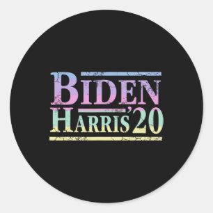 Joe Biden Kamala Harris 2020 Election Anti Trump  Classic Round Sticker