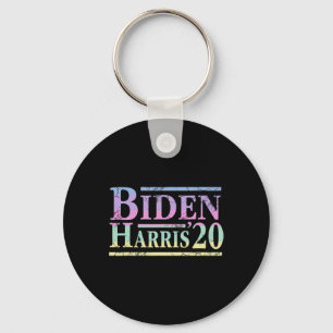 Joe Biden Kamala Harris 2020 Election Anti Trump Key Ring