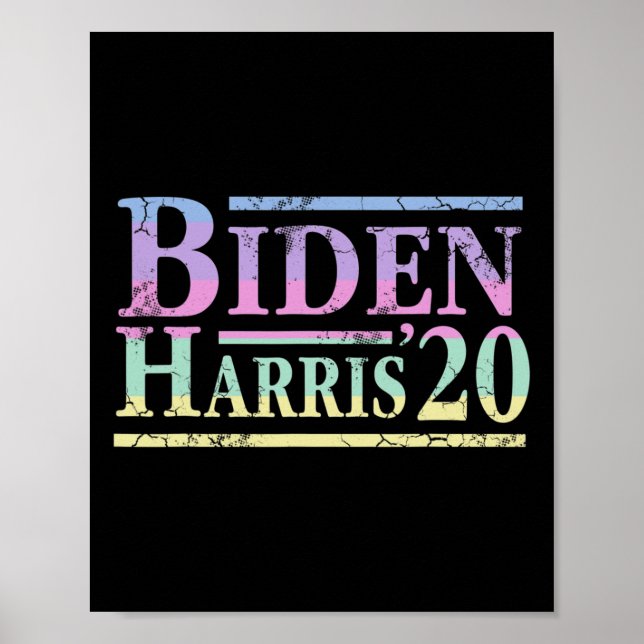 Joe Biden Kamala Harris 2020 Election Anti Trump  Poster (Front)