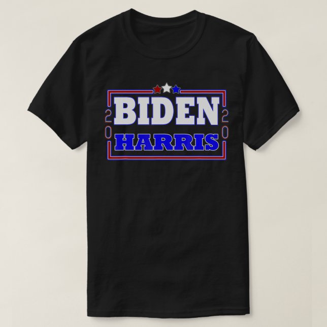 Joe Biden Kamala Harris 2020 Political Democratic  T-Shirt (Design Front)