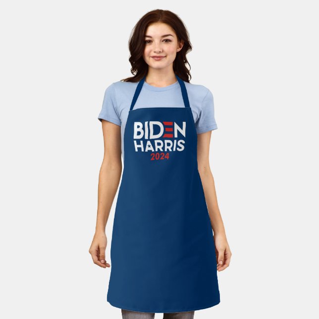 Joe Biden Kamala Harris 2020 Red white blue Apron (Worn)