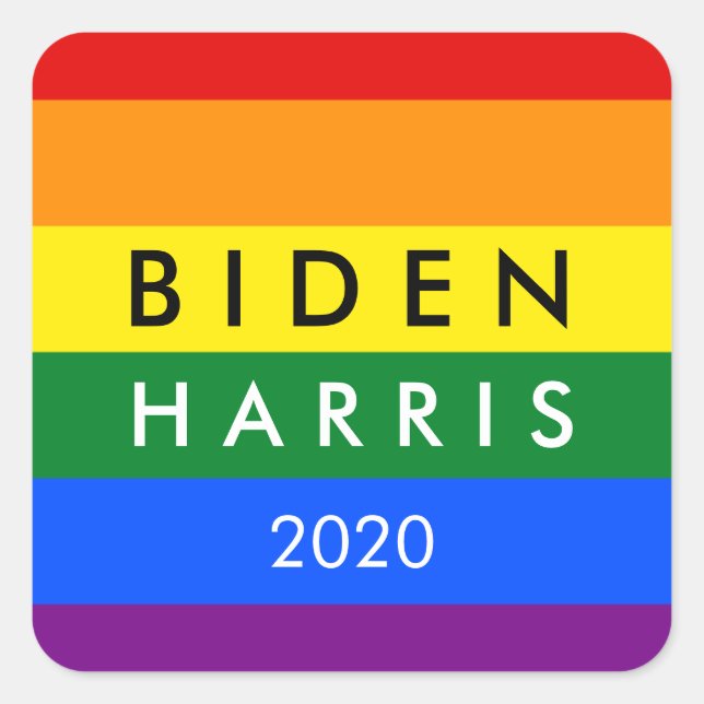 Joe Biden Kamala Harris 2020 Square Sticker (Front)