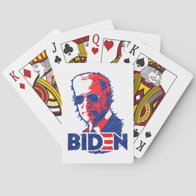 Joe Biden Kamala Harris 2020 US Vice Playing Cards (Back)