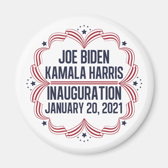 Joe Biden Kamala Harris Inauguration 2021 Magnet (Front)