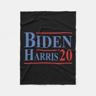 Joe Biden Kamala Harris President Democrat Liberal Fleece Blanket