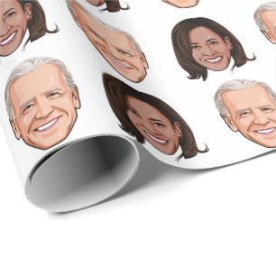 Joe Biden & Kamala Harris Wrapping Paper