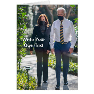 Joe Biden & Kamala Harris - Write Your Own Text