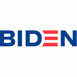 Joe Biden Logo Standing Photo Sculpture