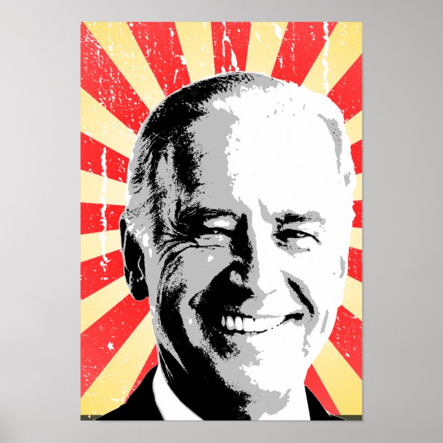 JOE BIDEN --.png Poster (Front)