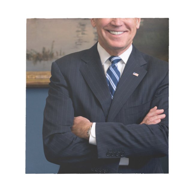 Joe Biden Portrait Notepad (Front)