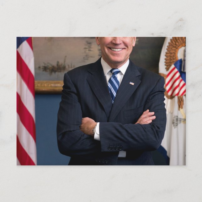 Joe Biden Portrait Postcard (Front)