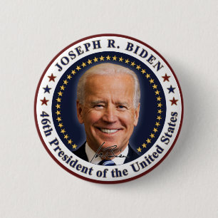 Joe Biden President Inauguration Day Souvenir 6 Cm Round Badge