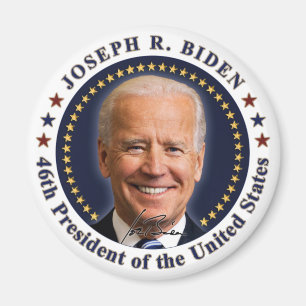 Joe Biden President Inauguration Day Souvenir Magnet