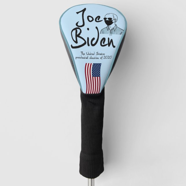 joe Biden - Presidential election 2020 Golf Head Cover (Front)