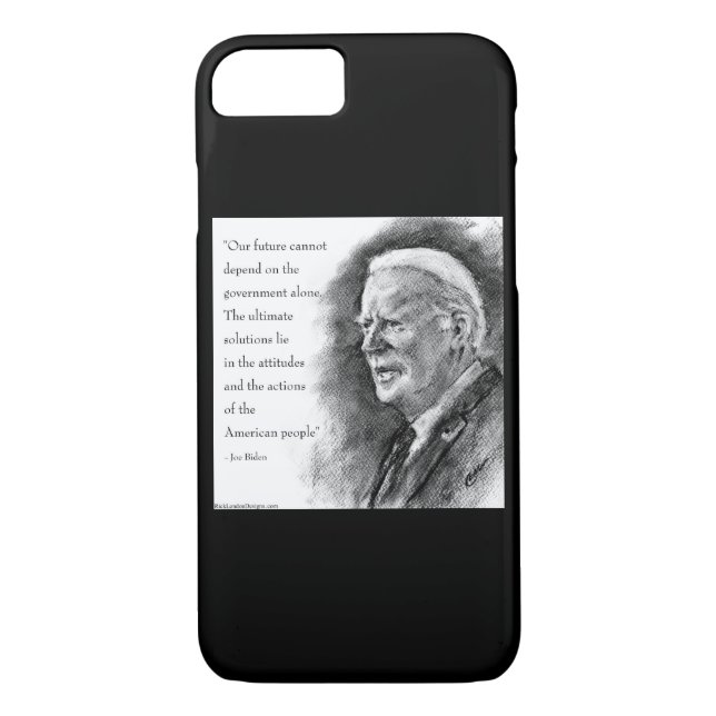 Joe Biden & Quote Phone Cases (Back)