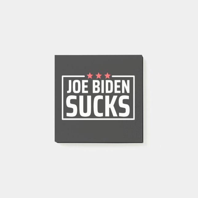 joe Biden Sucks Post-it Notes (Front)