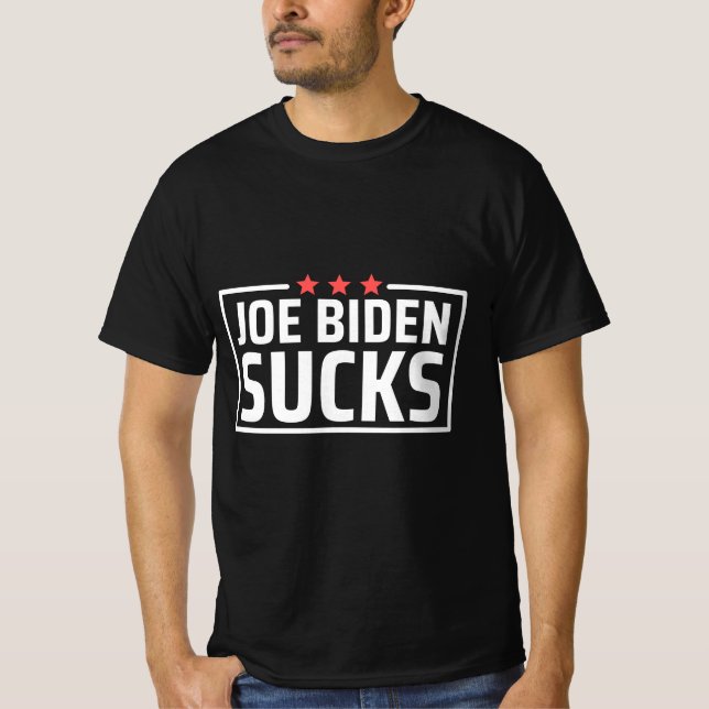joe Biden Sucks T-Shirt (Front)