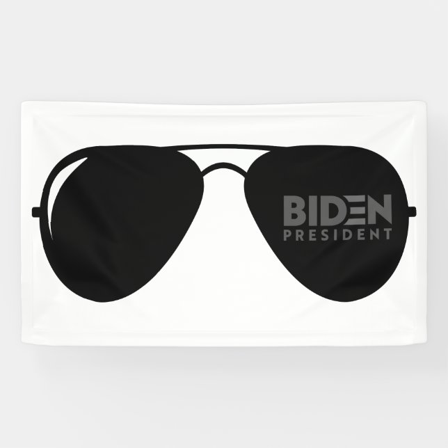 Joe Biden Sunglasses President Banner (Horizontal)