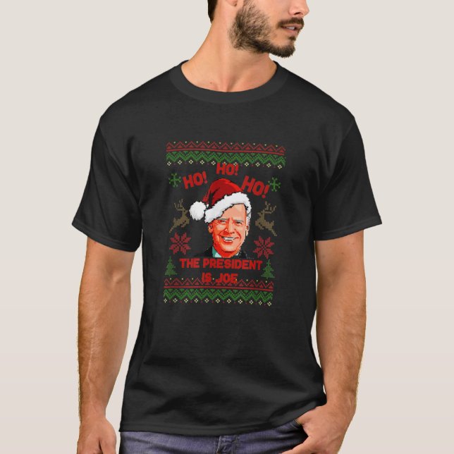 Joe Biden Ugly Xmas Sweater  (Front)