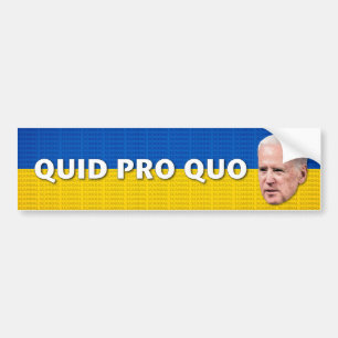 Joe Biden Ukraine Scandal Bumper Sticker
