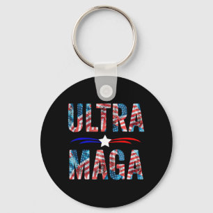 Joe Biden Ultra Maga Key Ring