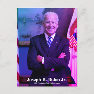 Joe Biden, United States Senator, VP, 46th POTUS Postcard
