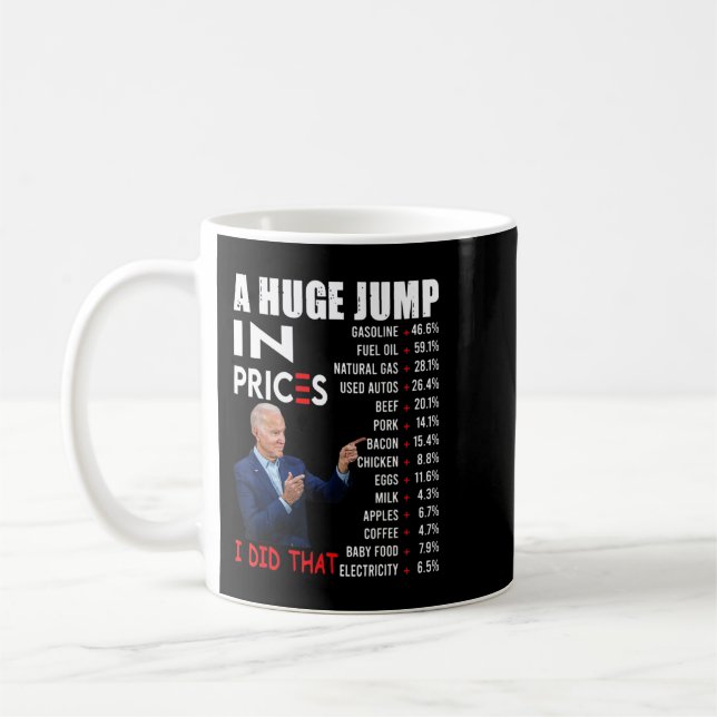 Joe Biden Us Crisis I Did That Anti Biden Liberals Coffee Mug (Left)