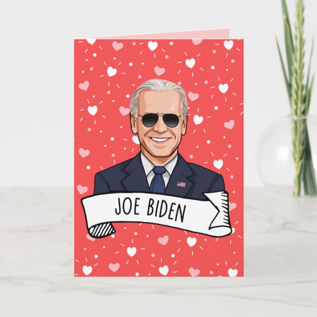 Joe Biden Valentine's Day Card (Front)