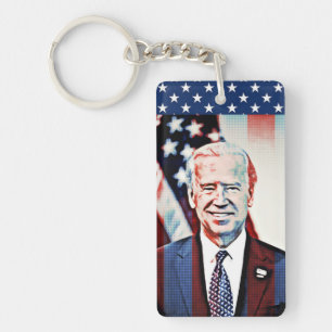 Joe Biden Vice President Democrat Key Chain