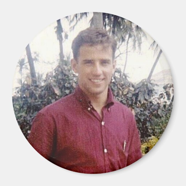Joe Biden young hot stylised Magnet (Front)