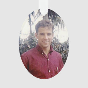 Joe Biden young hot stylised Ornament