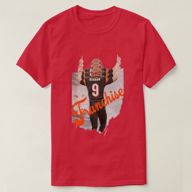 joe burrow bengals art 3 T-Shirt (Design Front)