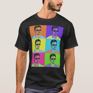 Joe Burrow Colourful Painting Art   T-Shirt